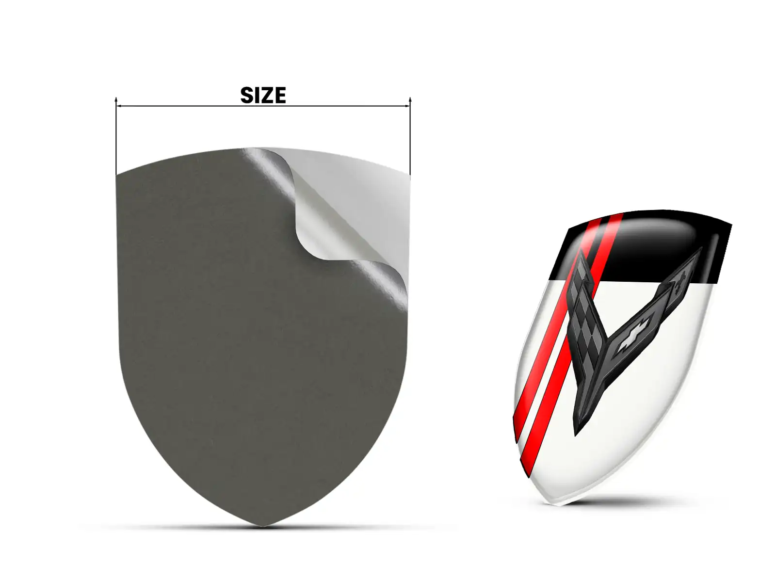 Corvette Heckscheibensticker Edition Stilvoll Modern